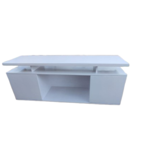 Stylish White TV Stand